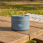 Lunch box isolato impilabile per pasti caldi
