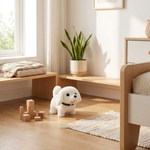 Lopende Pluche Puppy voor Schermvrije Spelletjes