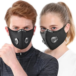 Verstelbaar koolstoffiltermasker voor stoffige klussen