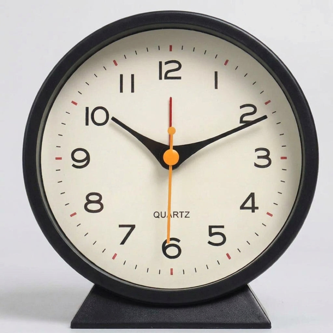 Réveil à balayage silencieux pour un sommeil paisible