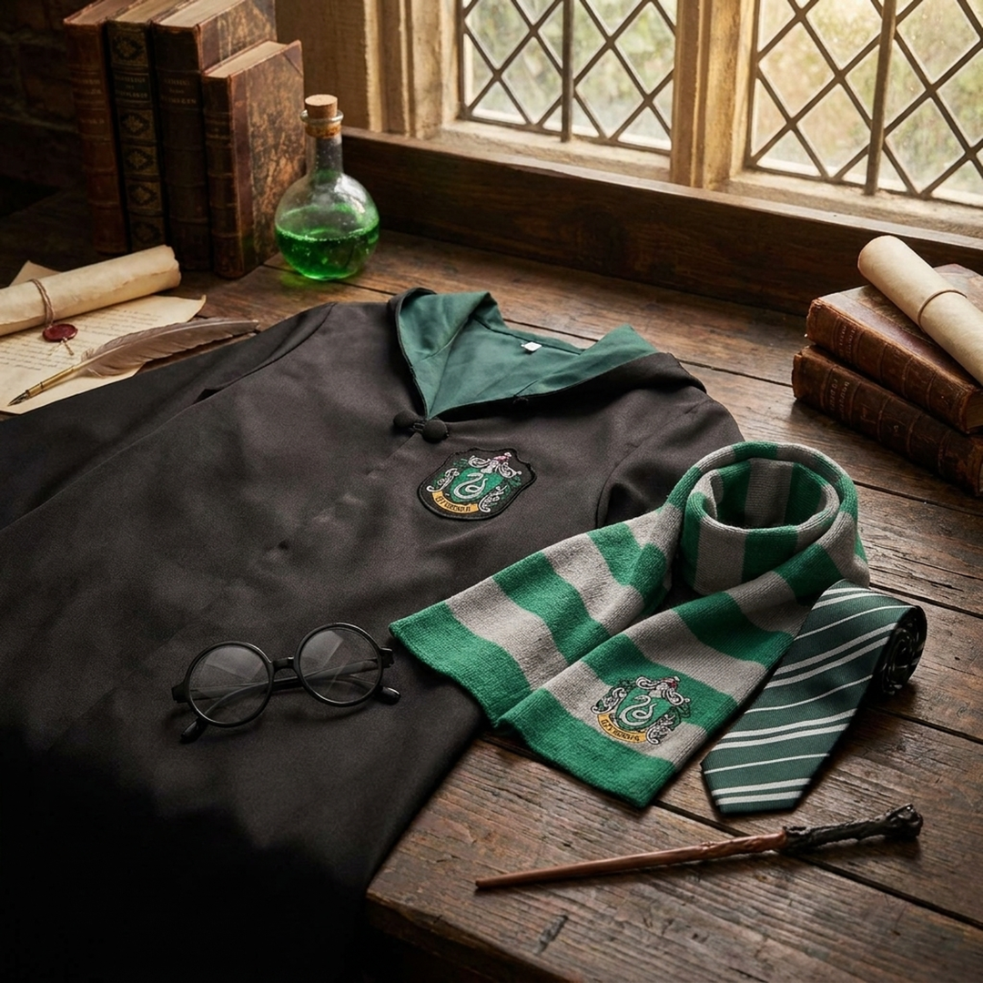 Set de costume pentru Academia Vrăjitorilor – deghizare ușoară pentru familie