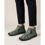 Bottes en PU zippées pour homme pour un enfilage facile