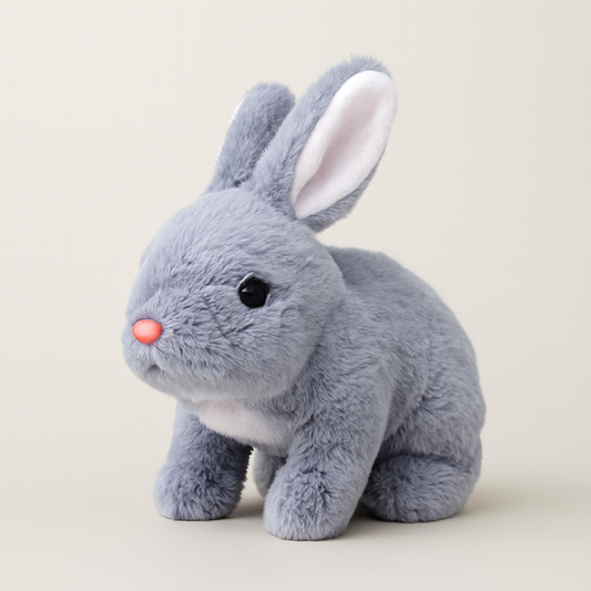 Lapin en Peluche Sautillant pour un Jeu Captivant