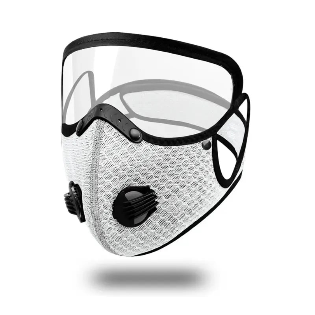 Verstelbaar koolstoffiltermasker voor stoffige klussen