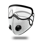Verstelbaar koolstoffiltermasker voor stoffige klussen