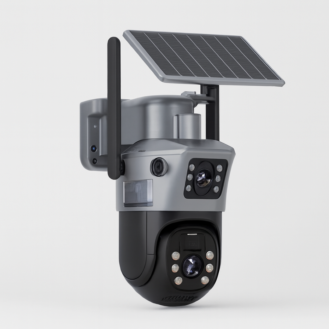 Solární bezpečnostní kamera 4K pro všestranné monitorování