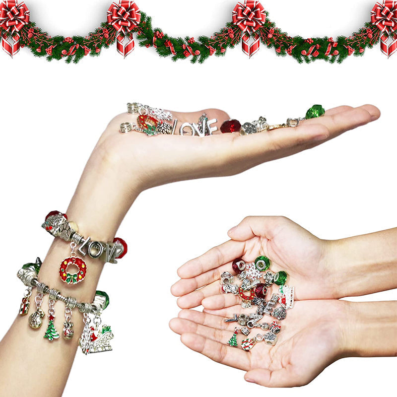 Sada náramků do adventního kalendáře pro sváteční večery