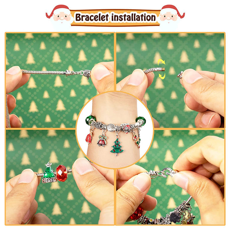 DIY Advent Calendar Bracelet Set for Festive Fun