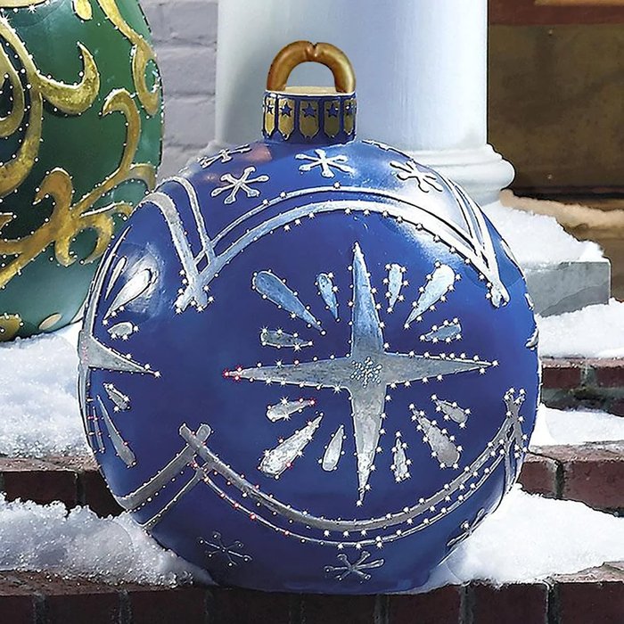 Aufblasbarer Weihnachtsschmuck für festliche Stimmung im Freien