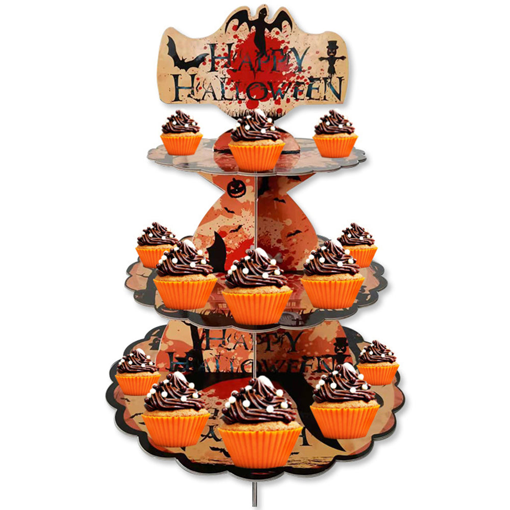 Stojan na halloweenské cupcakes pro slavnostní pohoštění